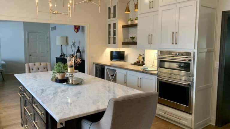 Remodeled kitchen