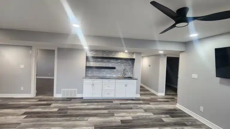 Finished basement
