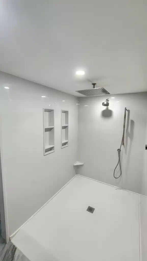 luxury walk-in showers